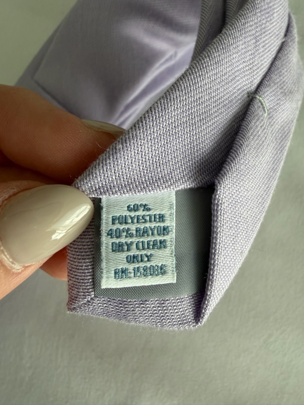 Birdy Grey "Simon" Matte Lavender Lilac Purple Groomsmen Modern Skinny Men's Tie - Picture 10 of 11